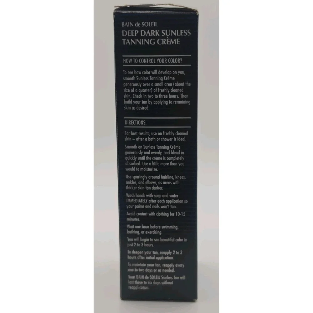 Vintage Bain de Soleil Discontinued 3.12oz DARK Tanning Creme RARE 1995 NEW